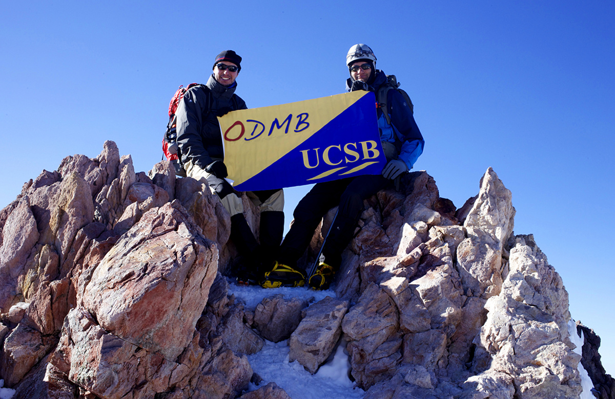 ODMB at the top of Mount Shasta