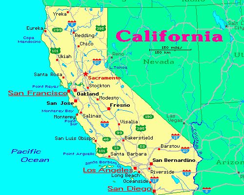Map Of California